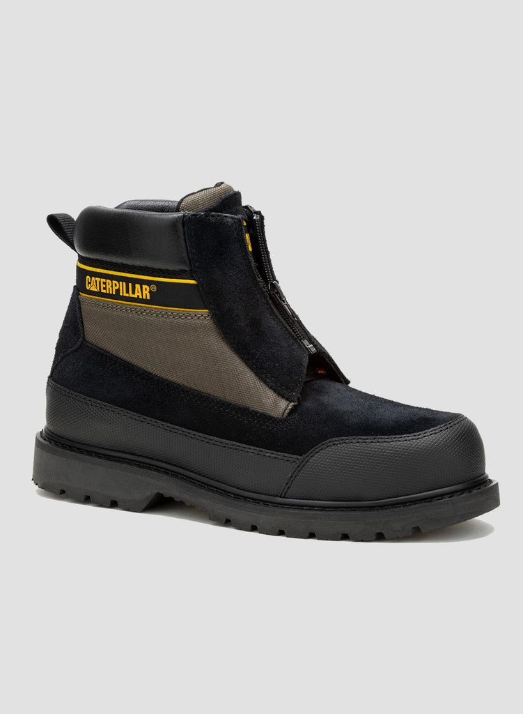 CAT Footwear x Nigel Cabourn Utah Zip in Black Olive