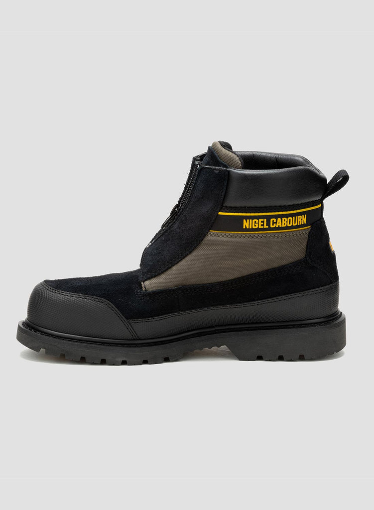 CAT Footwear x Nigel Cabourn Utah Zip in Black Olive