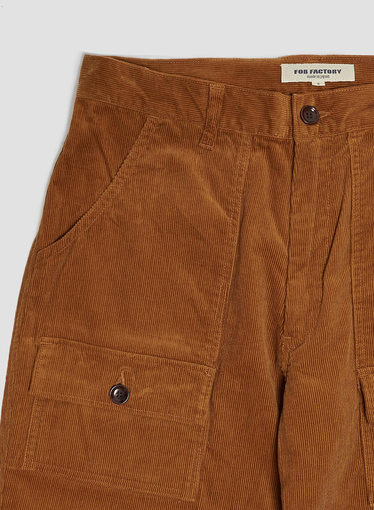 FOB Factory Corduroy Bush Pants Khaki