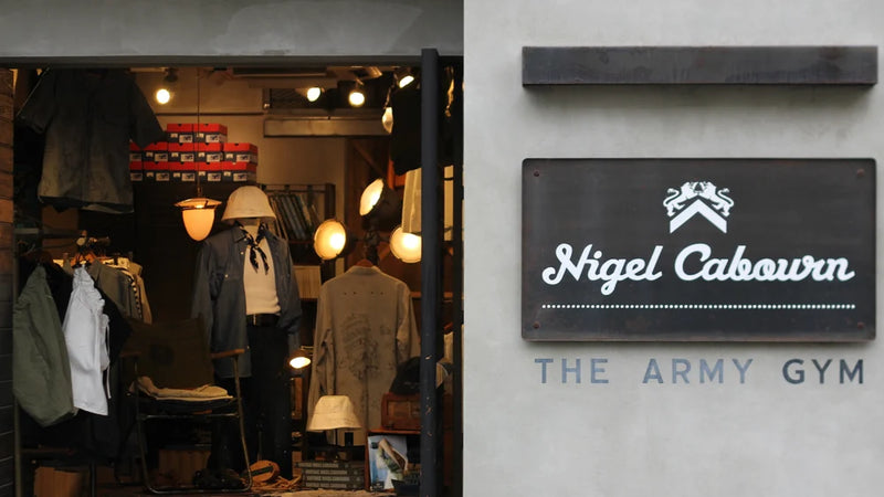 Nigel Cabourn THE ARMY GYM TOKYO FLAGSHIP STORE