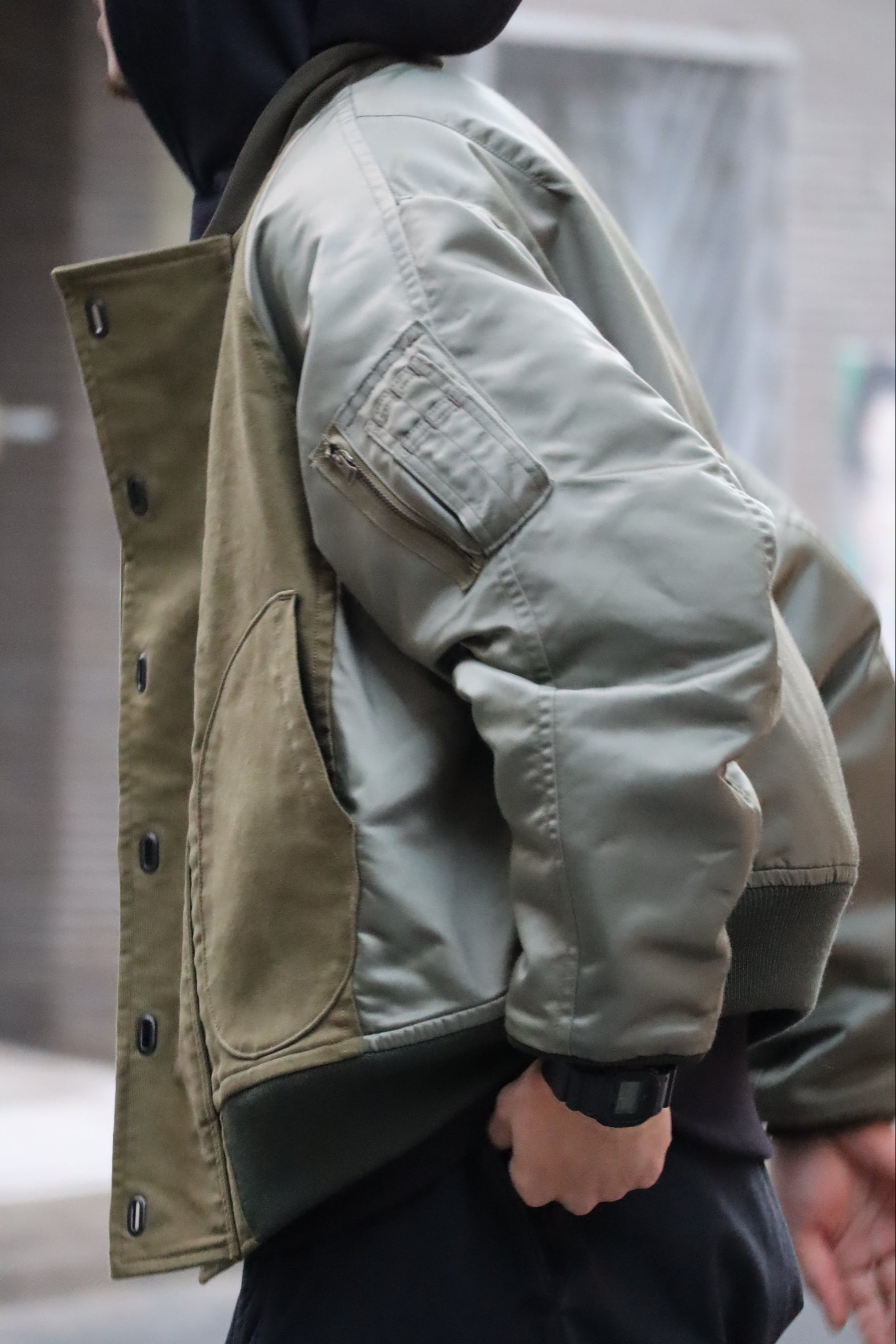 Nigel Cabourn ARMY MIX PARKA パーカー 切替 Styling]Nigel Cabourn THE ARMY GYM OKAYAMA STORE 2025.11.20