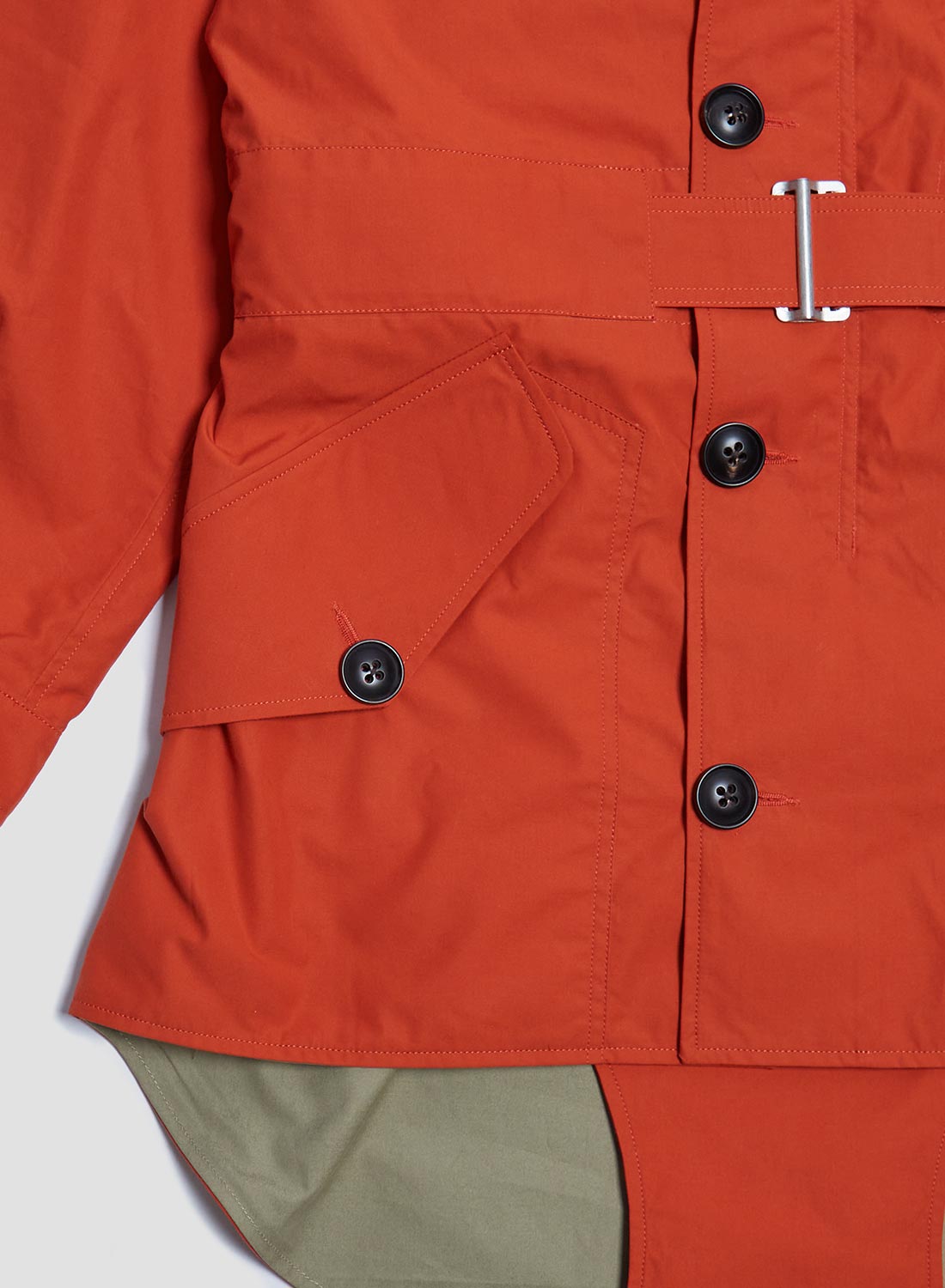 Cold Weather Parka in Orange – Nigel Cabourn Cold Weather Parka in Orange – Nigel Cabourn