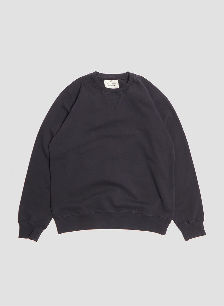 Embroidered Arrow Crew in Black