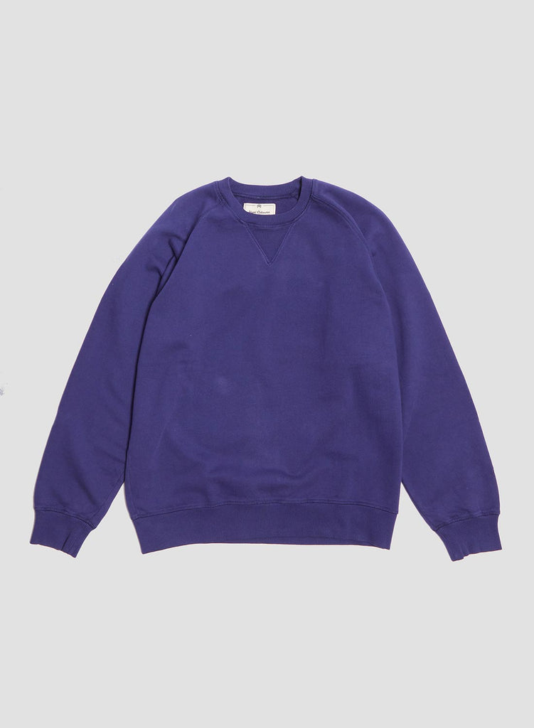 Embroidered Arrow Crew Sweatshirt in Royal Blue