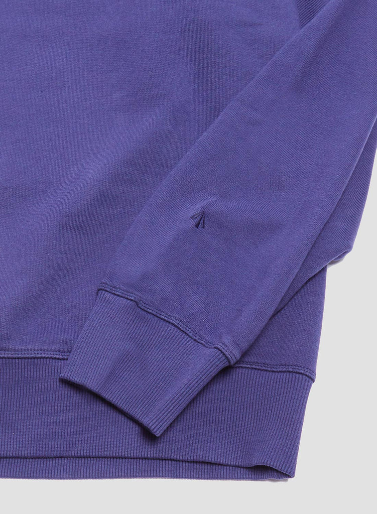 Embroidered Arrow Crew Sweatshirt in Royal Blue