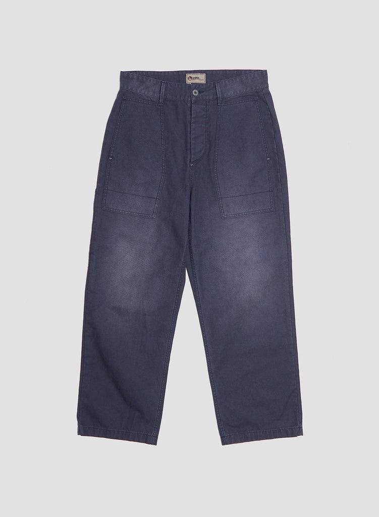 Carpenter Pant Canvas in Black Navy