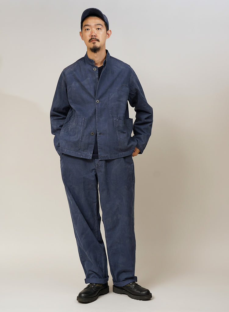 Railroad Jacket Cotton Twill in RAF Blue