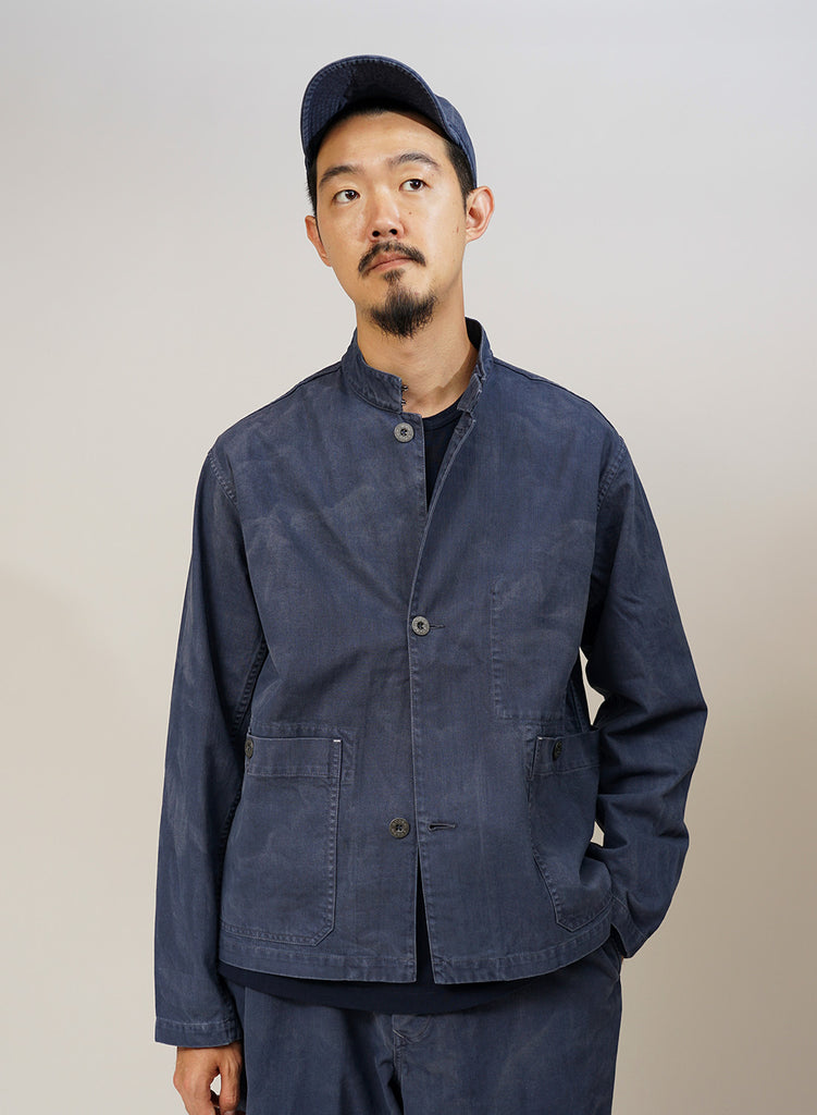 Railroad Jacket Cotton Twill in RAF Blue