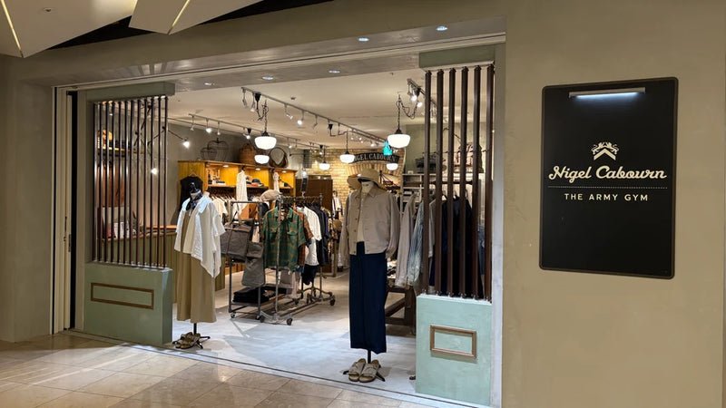Nigel Cabourn THE ARMY GYM ROPPONGI HILLS STORE