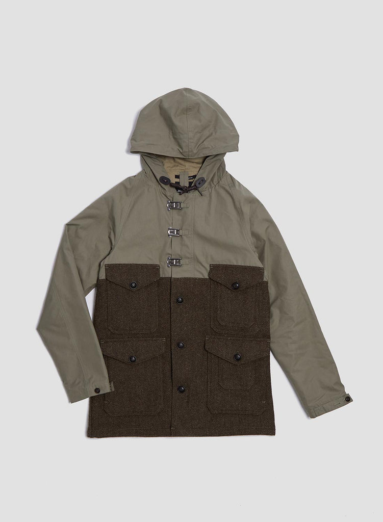 CLASSIC CAMERAMAN HARRIS TWEED VENTILE ARMY
