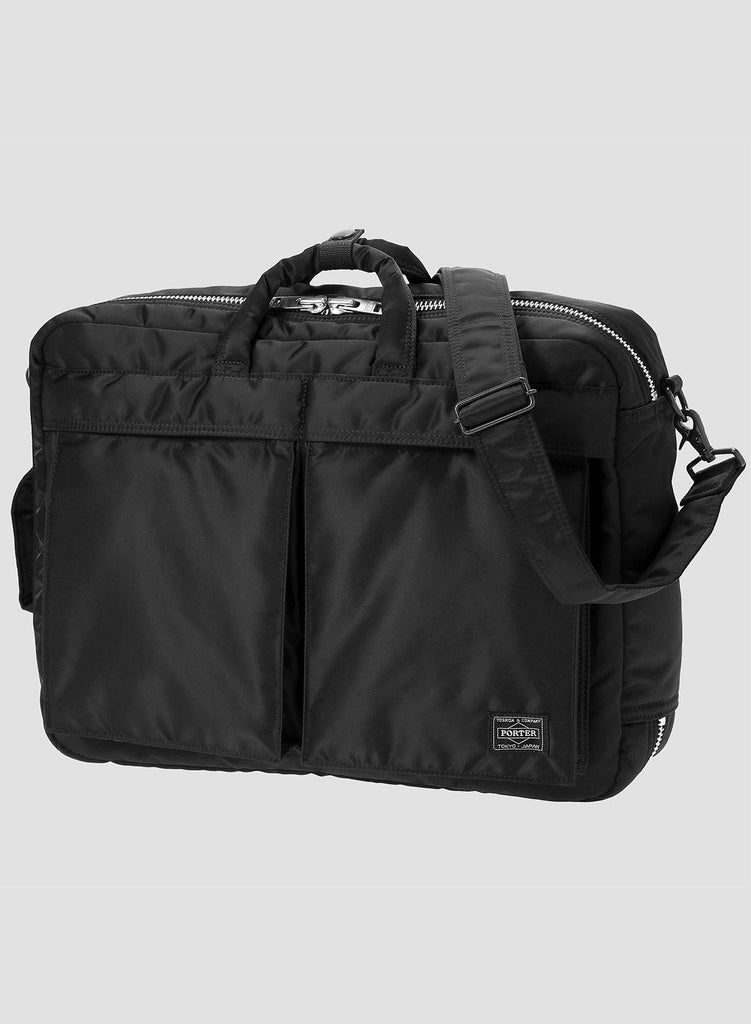 PORTER-YOSHIDA & CO TANKER 3WAY MEDIUM BRIEFCASE BLACK
