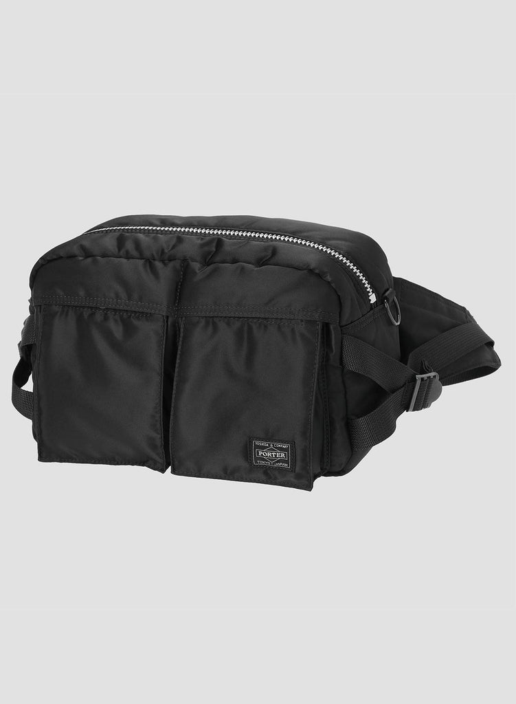 PORTER-YOSHIDA & CO TANKER WAIST BAG BLACKPORTER-YOSHIDA & CO TANKER WAIST BAG BLACK