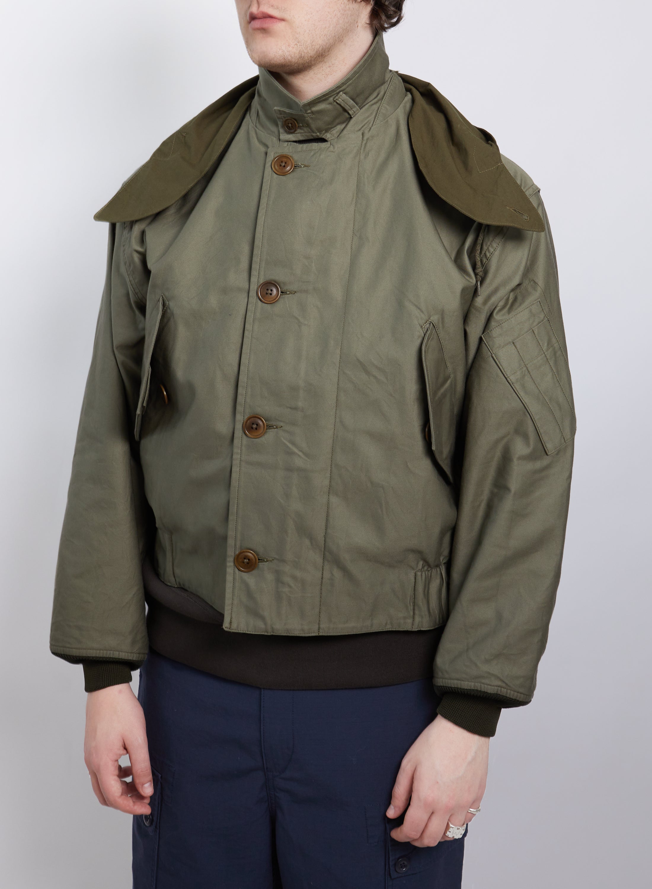 50's RAF Flight Jacket in Green – Nigel Cabourn