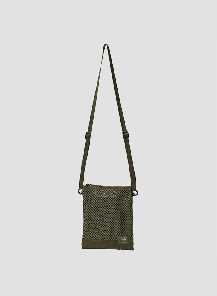 PORTER-YOSHIDA & CO SCREEN SACOCHE SMALL KHAKI