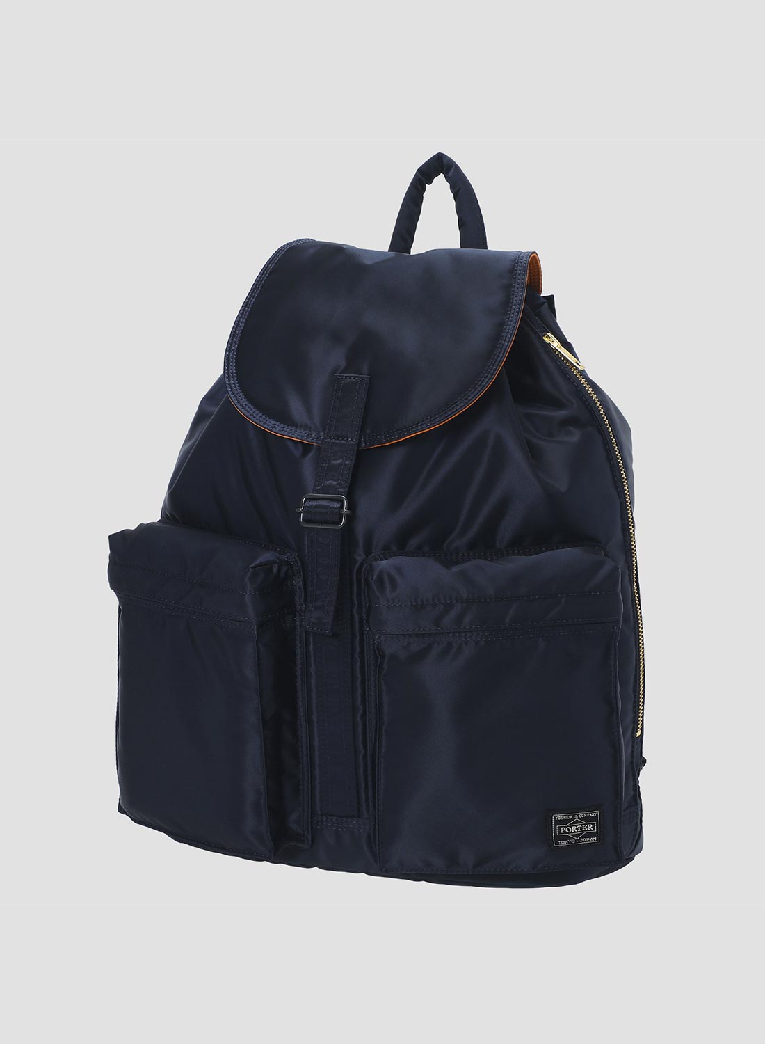 Porter-Yoshida and Co Tanker Day Backpack Medium Iron Blue for Men
