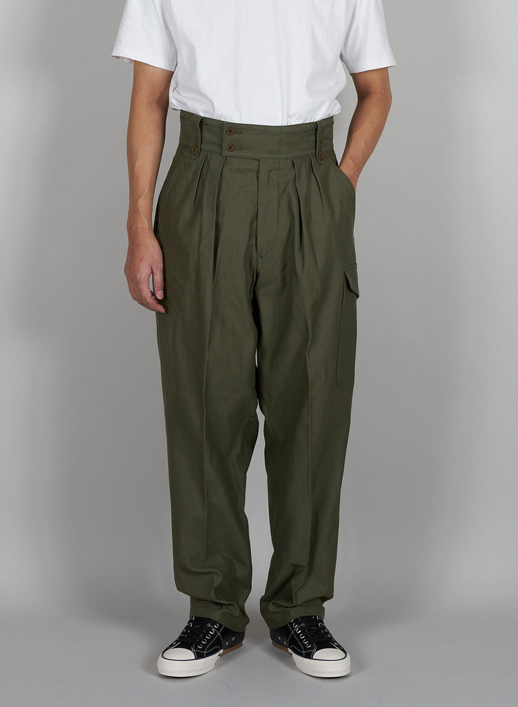 50s Battle Dress Modified Pant in Green – Nigel Cabourn