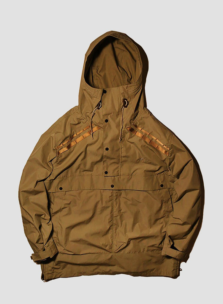 Nanga Takibi Field Anorak Parka in Coyote