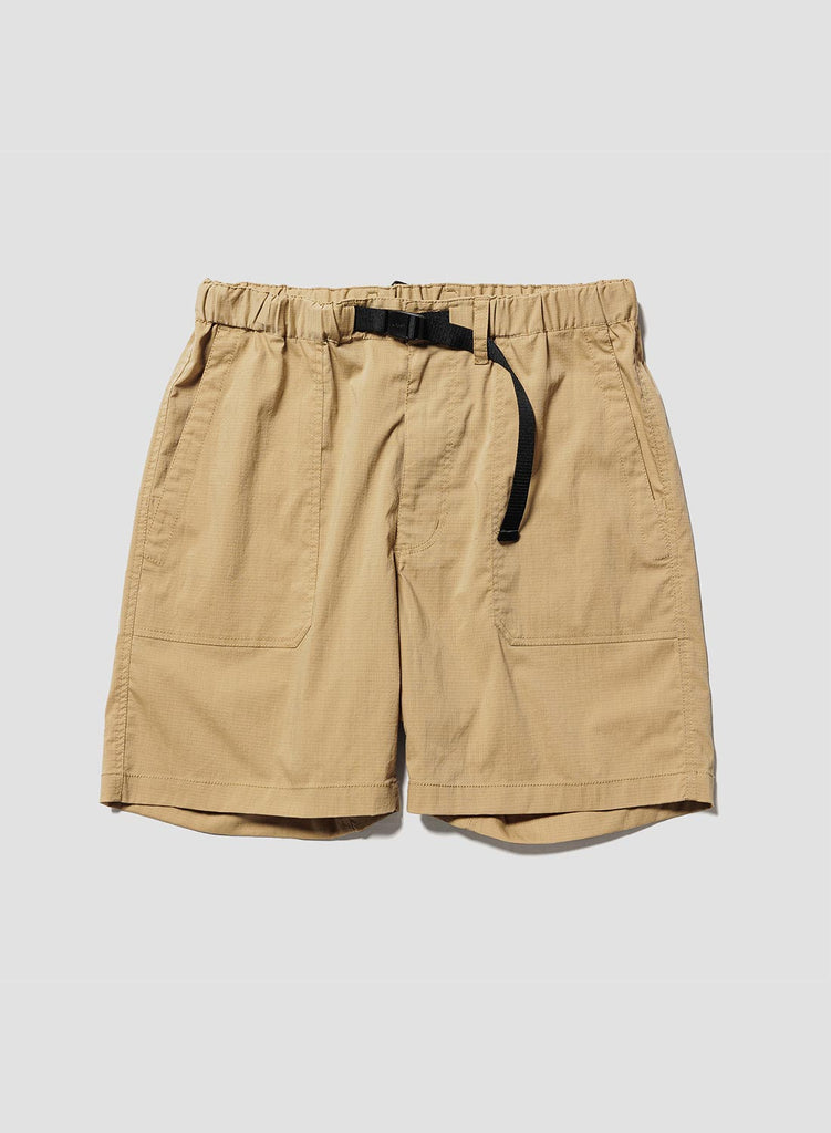 Nanga Takibi Ripstop Field Shorts in Beige