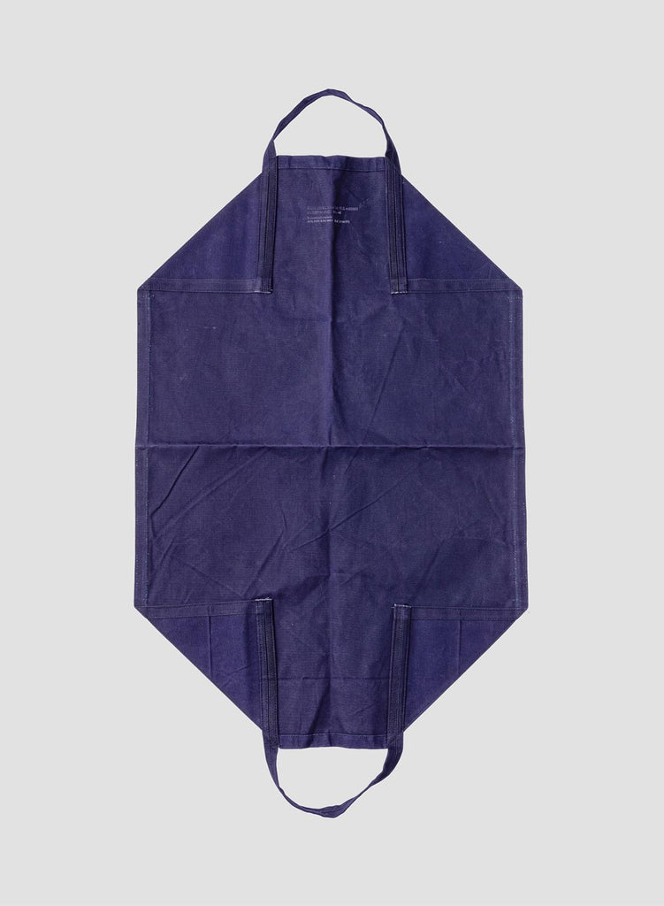 Puebco Canvas Firewood Carrier in Navy Blue