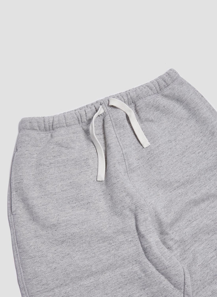 Embroidered Arrow Sweat Pant in Grey Marl