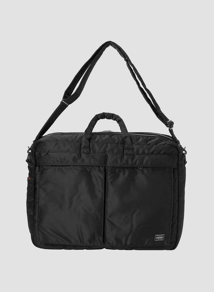 PORTER-YOSHIDA & CO TANKER 2 WAY OVERNIGHT BRIEFCASE BLACK