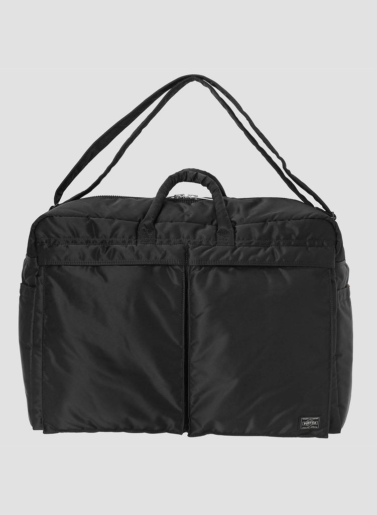 PORTER-YOSHIDA & CO TANKER 2WAY DUFFLE BAG (S) BLACK