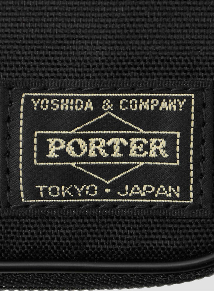 PORTER-YOSHIDA & CO HYBRID PASSPORT CASE BLACK