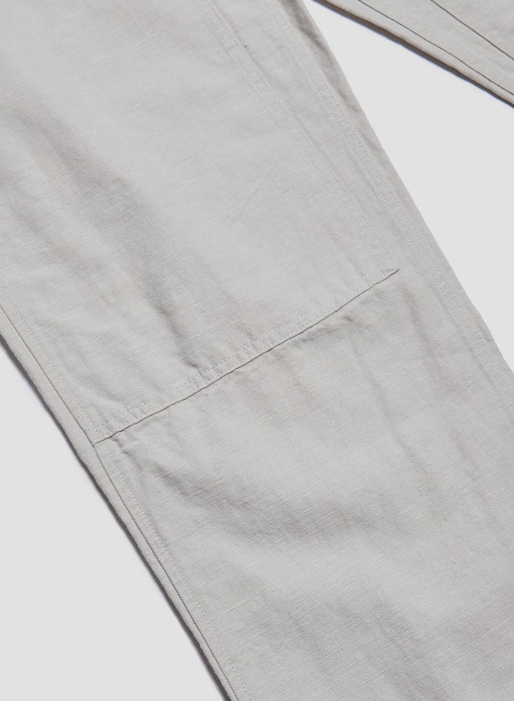 Carpenter Pant Cotton Linen in Off White