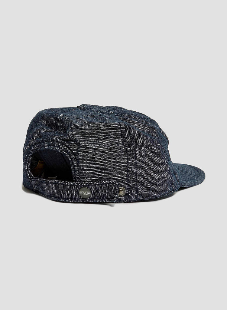 Mechanics Cap (Cotton/Linen) in Black Navy