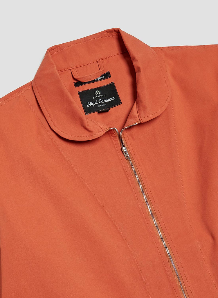 Flight Shirt Jacket In Orange