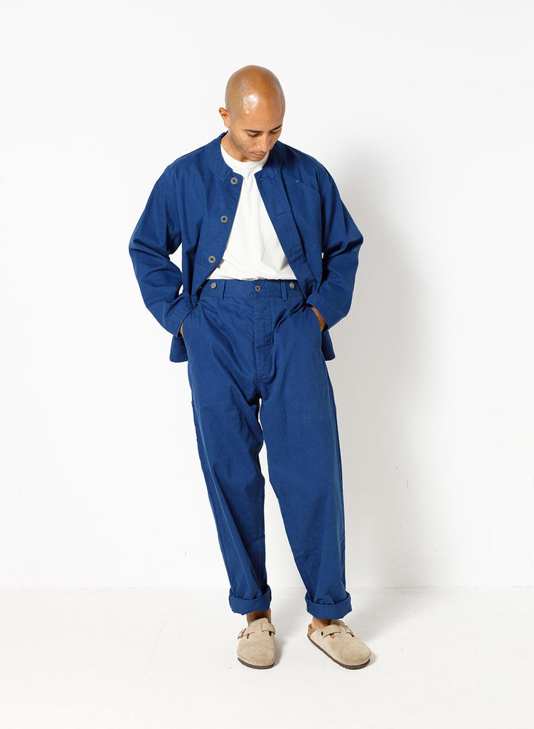 Railroad Pant Cotton Twill in Indigo