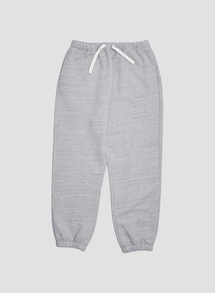 Embroidered Arrow Sweat Pant in Grey Marl