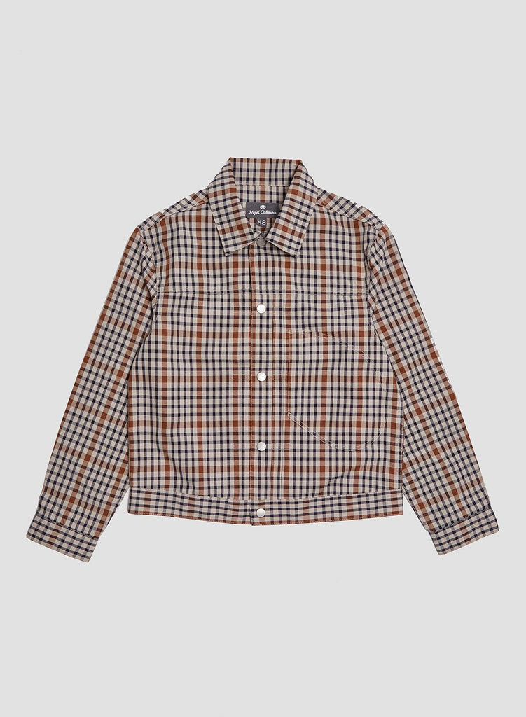 Nigel Cabourn Modern Cabourn Japanese S Type1 Stone Check